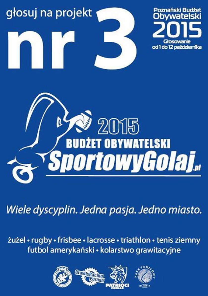 Sportowy Golaj – projekt nr 3 budżetu obywatelskiego w Poznaniu