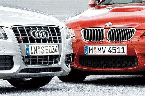Audi S5 kontra BMW M3 - Gdzie piękność... tam i bestia