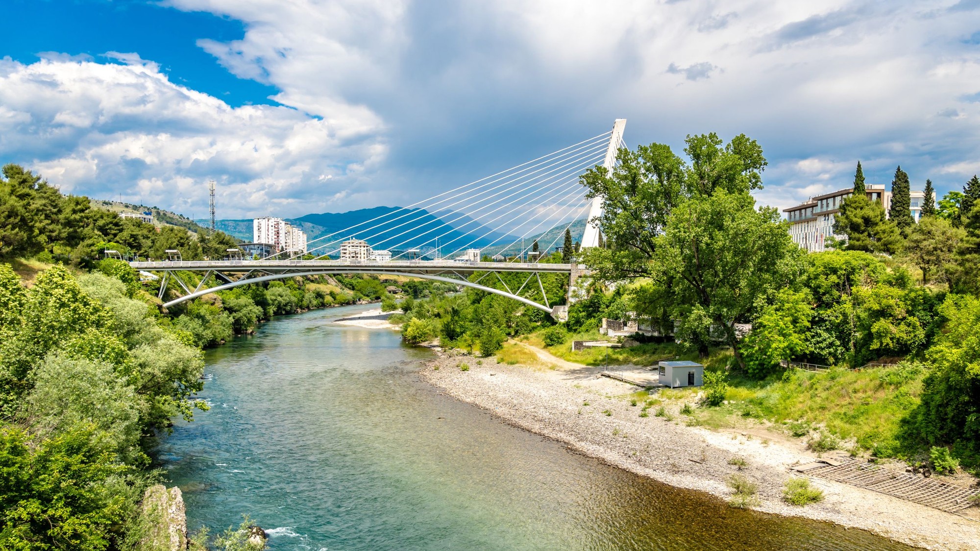Morača River, Podgorica