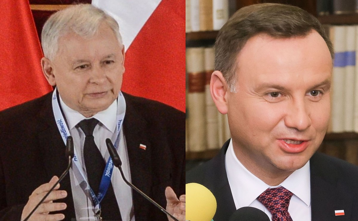 Jarosław Kaczyński i Andrzej Duda