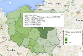 Europejskie bieguny bogactwa i biedy. Zobacz ranking regionów według PKB na mieszkańca