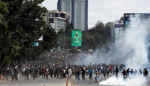 The recent protests in Kenya were economically motivated