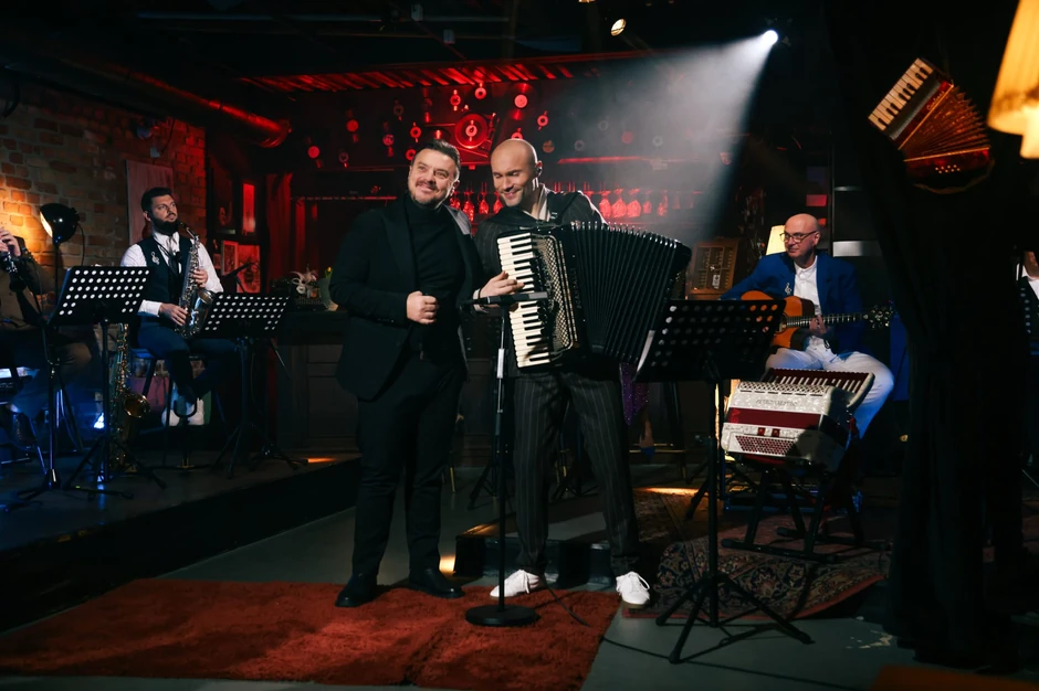 Aca Sofronijević sa Borisom Režakom