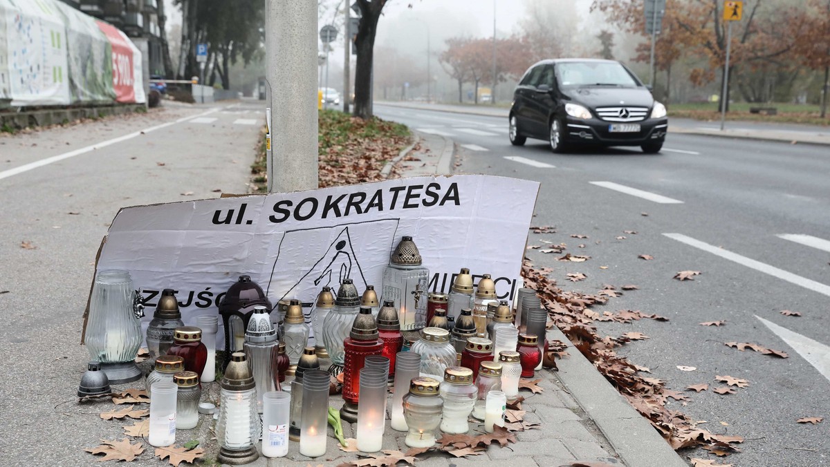 Warszawa: Wypadek na ul. Sokratesa. Areszt dla kierowcy bmw