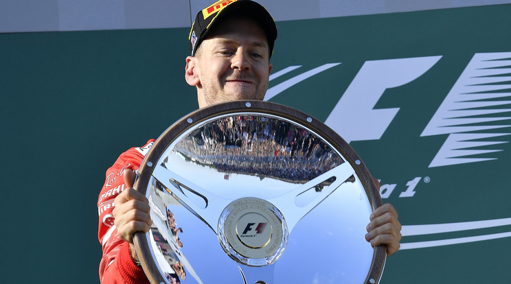 Vettel nyerte az Ausztrál Nagydíjat / Fotó: AFP