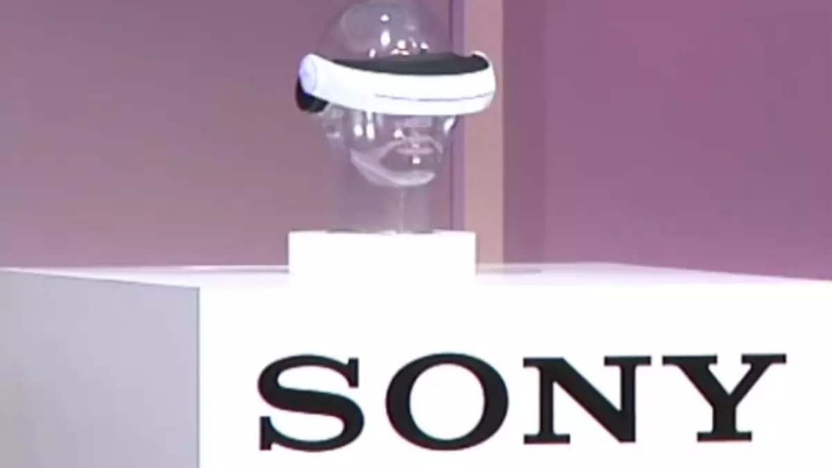 Sony zaprezentowało nakładany na twarz wyświetlacz 3D