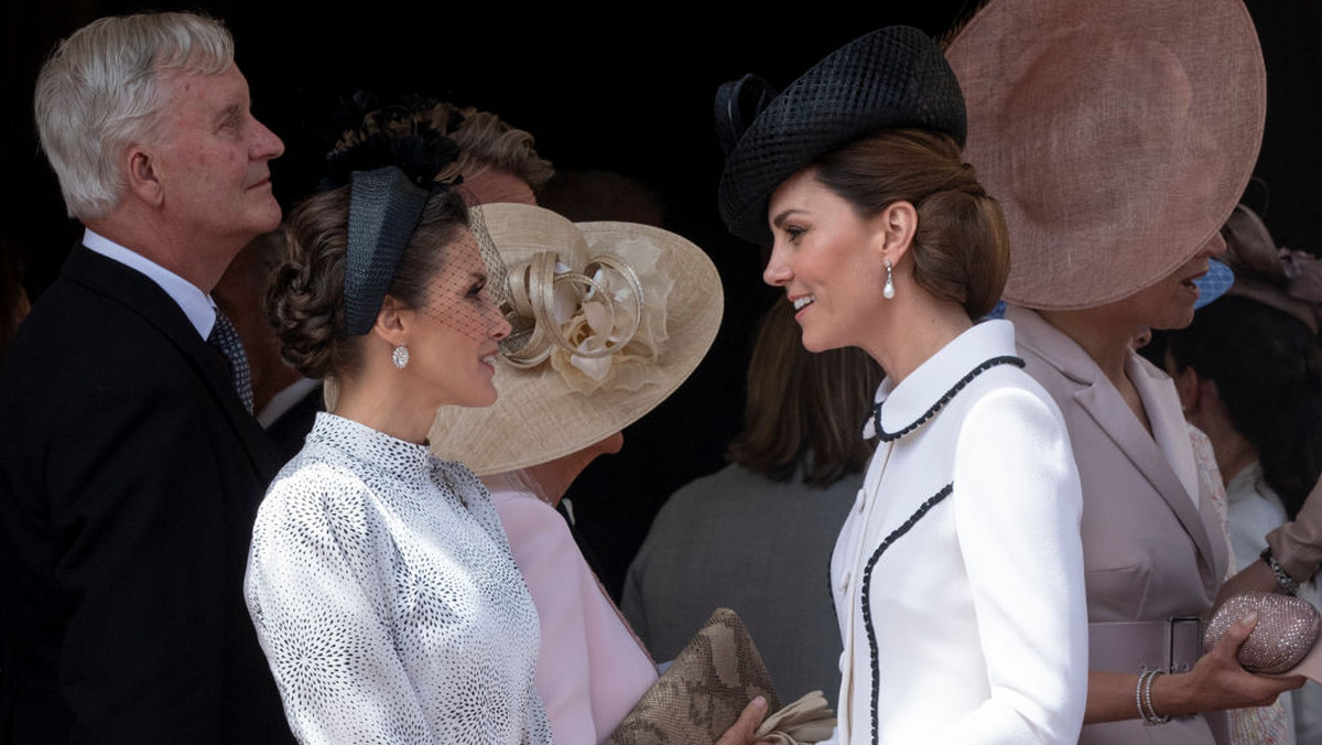 Królowa Letizia i Kate Middleton