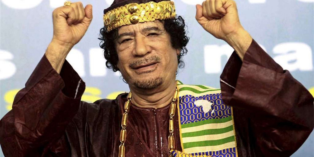 Kaddafi najbogatszym człowiekiem na świecie