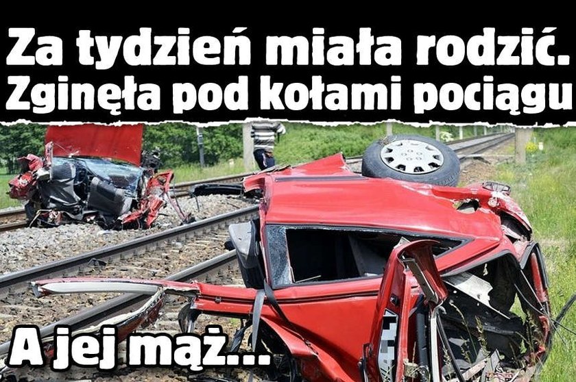 Miała rodzić. Zginęła pod kołami pociągu