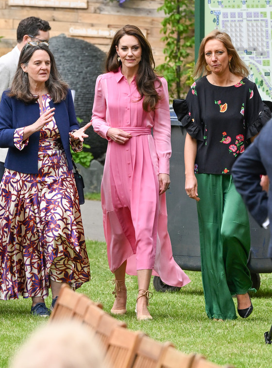 Kate Middleton, księżna Walii, na Chelsea Flower Show 2023 r. / Getty Images