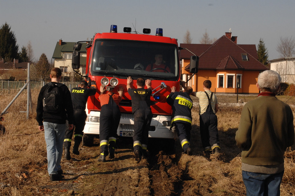 Wypalone trawy w Milanówku, Fot. Z.Puchała/afrp/Daj znać!