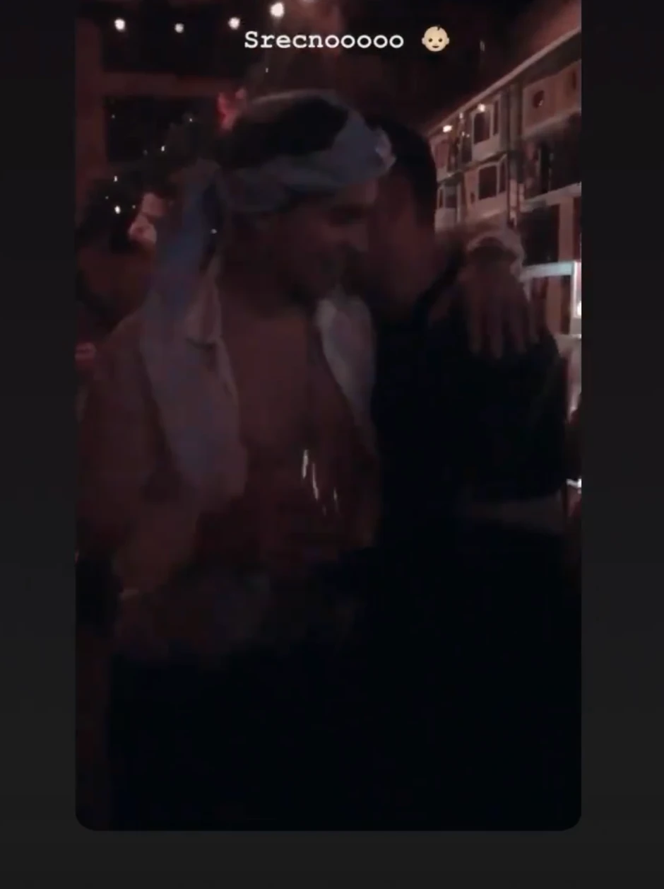 Miloš Ivanović slavi rođenje sina