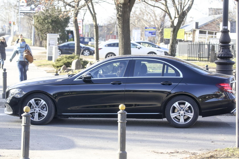 Artur Żmijewski i jego mercedes