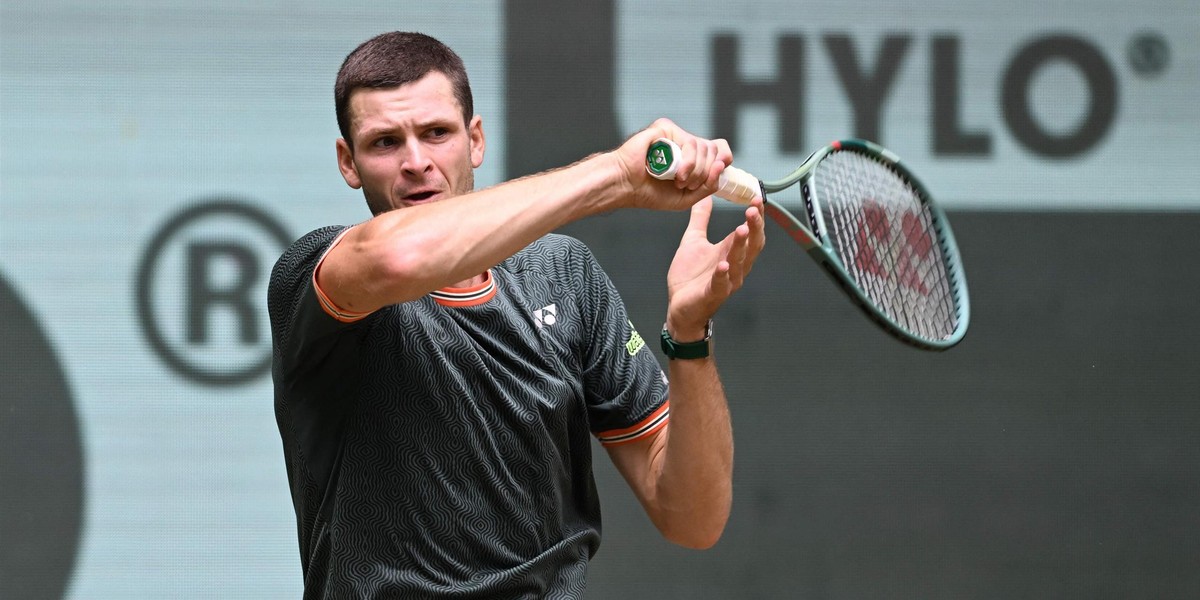 Hubert Hurkacz w finale turnieju w Halle!