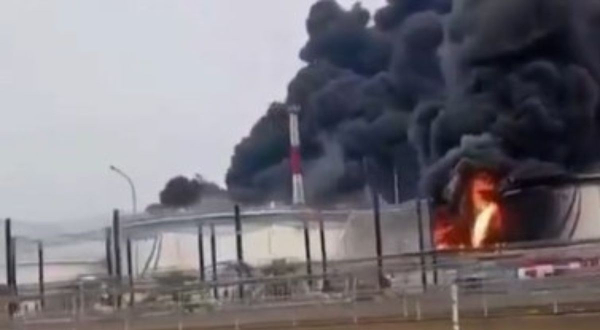 Primorsk wojna w Ukrainie atak dronów Rosja