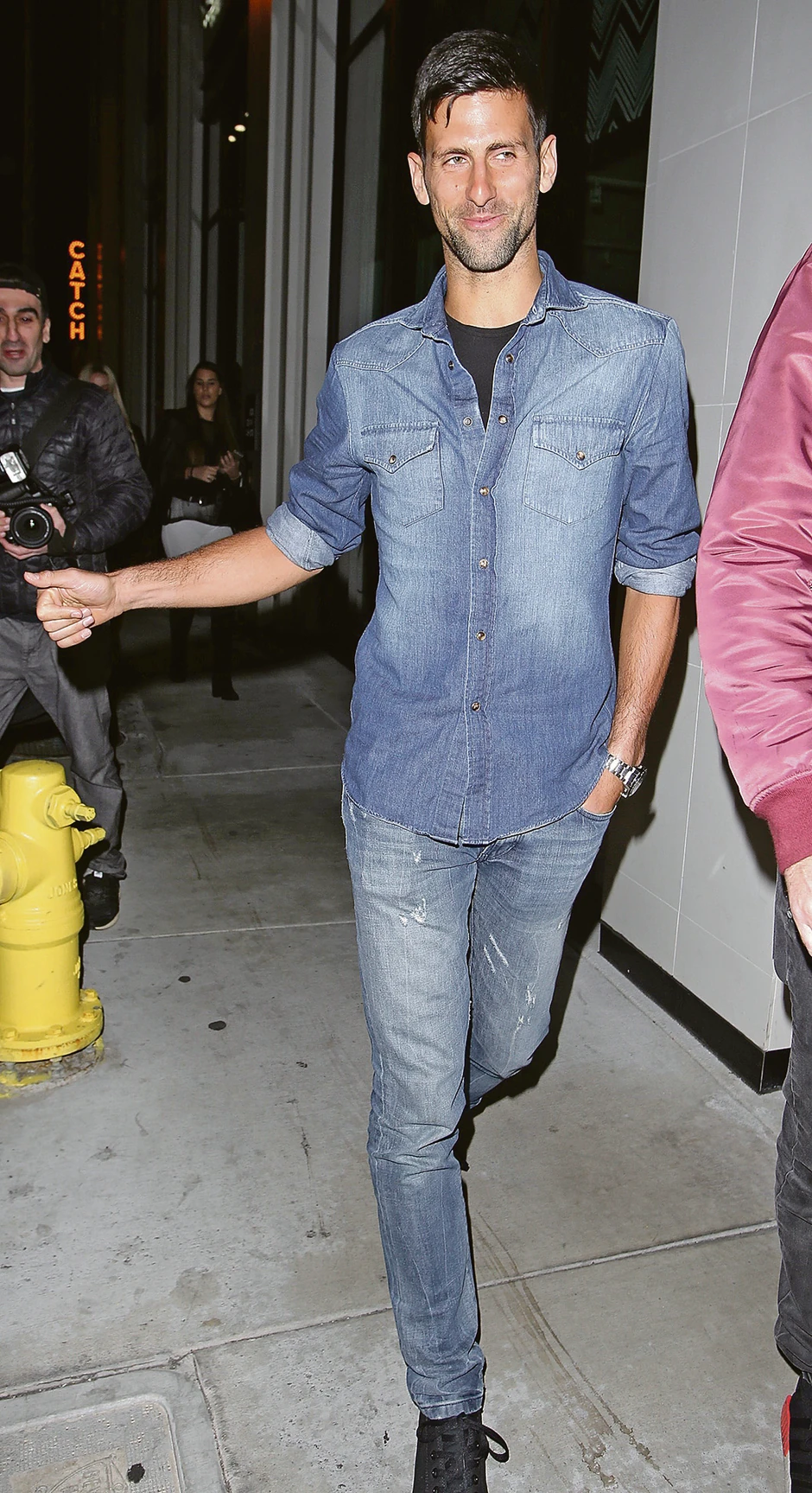 Nole je uživao u čarima noćnog života Los Anđelesa