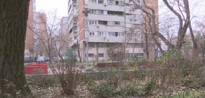 Dvorište sa dečjim parkom u Jurija Gagarina