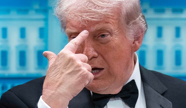 Donald Tramp nakon pucnjave na večeri u Vašingtonu 25. aprila