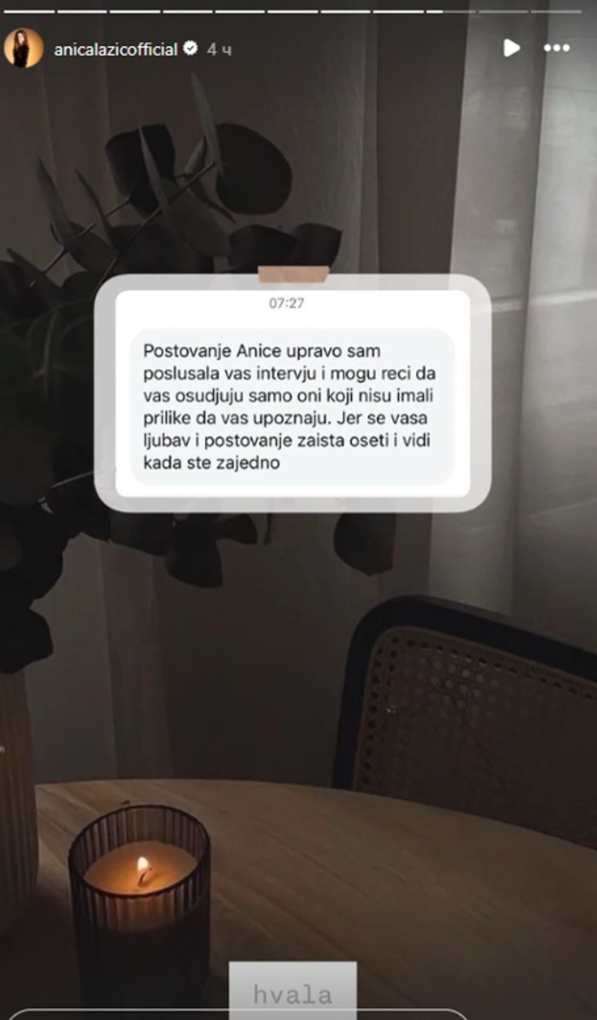 Anica Lazić, objava