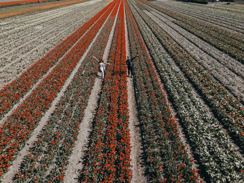 Magda i Łukasz w Lisse