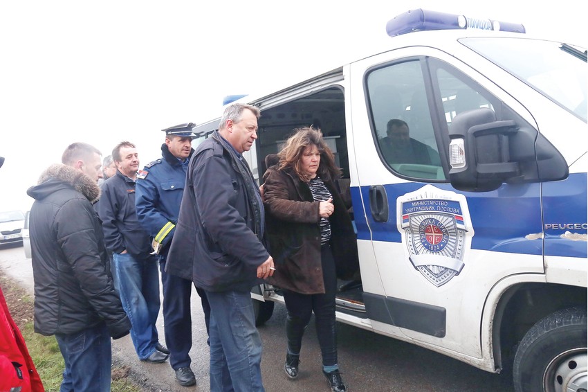 Hapšenje bračnog para Branšu i Emili Kristel