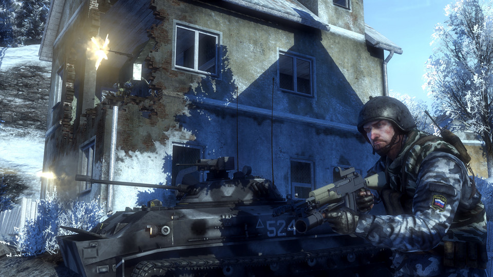 Kadr z gry "Battlefield: Bad Company 2"