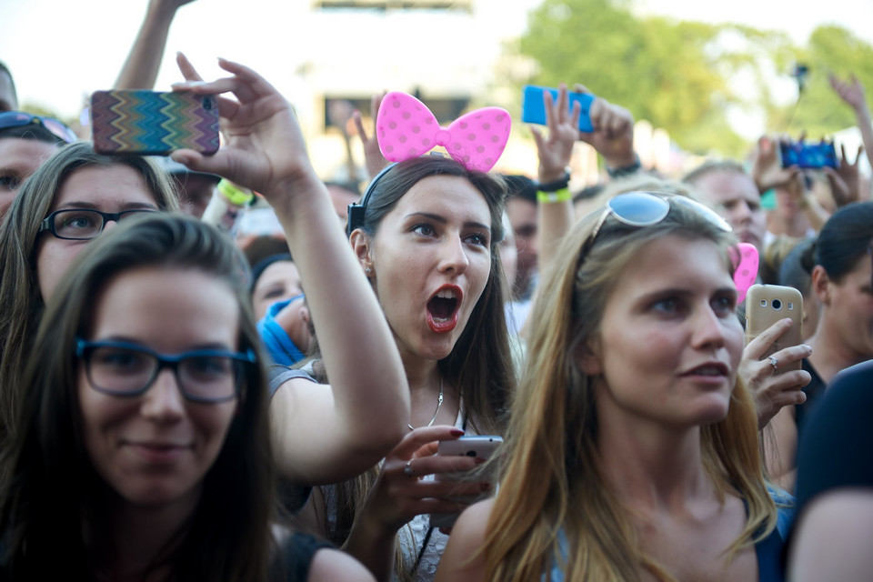 20. Ogólnopolski Festiwal Muzyki Tanecznej w Ostródzie: publiczność pierwszego dnia imprezy