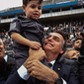 Jair Messias Bolsonaro, populistyczny kandydat na prezydenta Brazylii podczas wręczania dyplomów w szkole wojskowej w Sao Paulo. Fot. Nelson Almeida/AFP