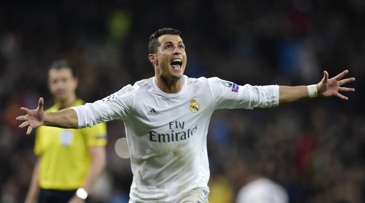 
Ronaldo a hét végén kisebb sérülése miatt nem játszott a Real 
bajnokiján, ám a BL-ben visszatér a madridi együttesbe