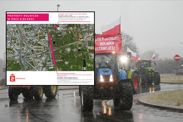 Trwa ogólnopolski protest rolników przeciwko polityce tzw. zielonego ładu w Unii Europejskiej