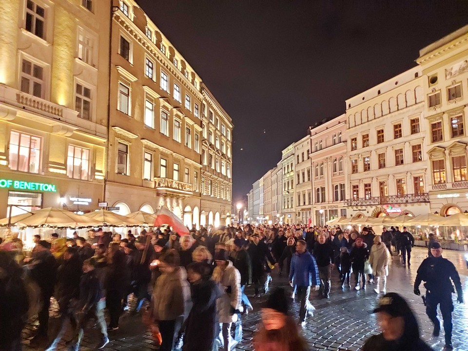 Tłumy na marszu wsparcia Ukrainy 