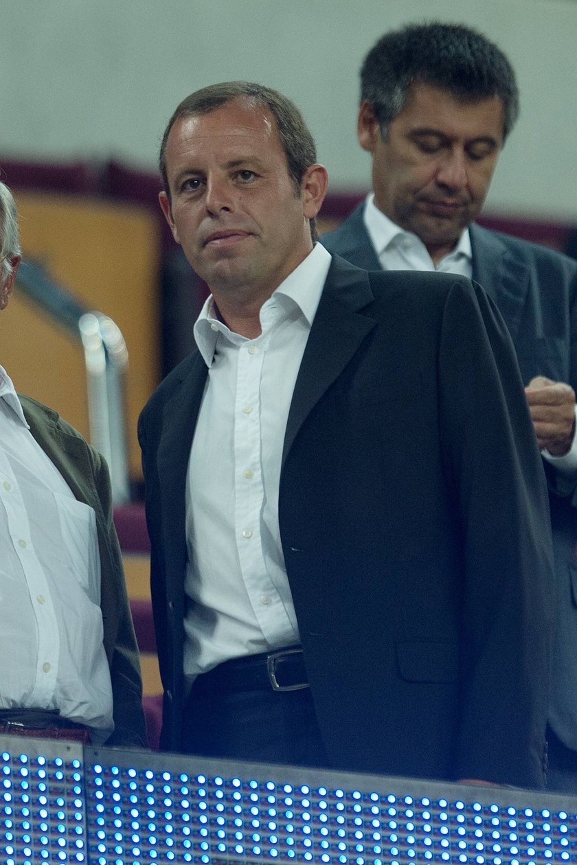 Sandro Rosell - prezes Barcelony