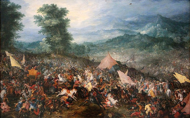 „Bitwa pod Gaugamelą" Jana Brueghla