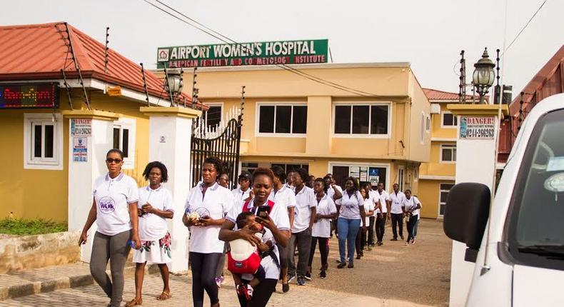 Airport Women Hospital hosts first life walk charity to save pregnant women