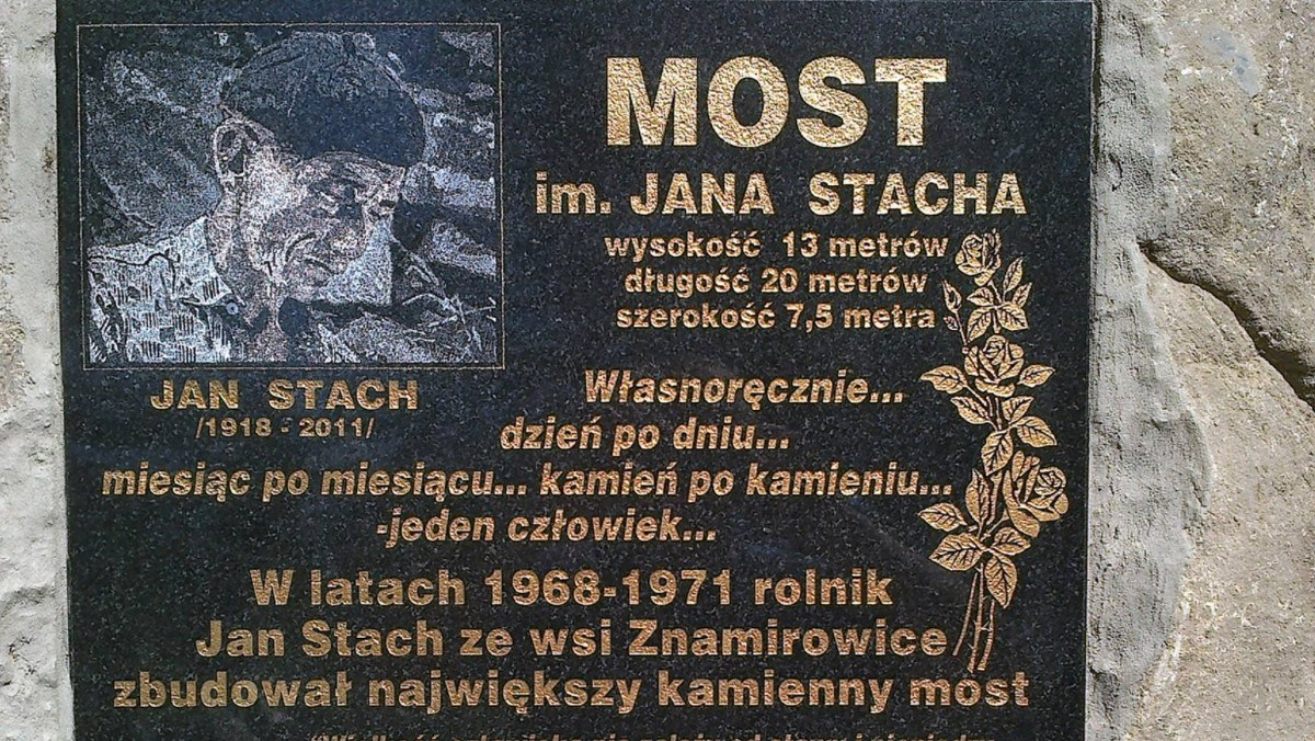 Znamirowice. Mija 50 lat od budowy mostu kamiennego