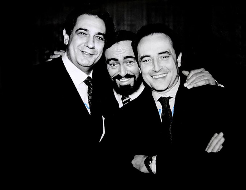 Placido Domingo, Luciano Pavarotii i Jose Carreras