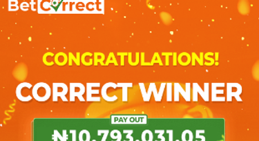 BetCorrect user wins ₦10 million from 6 full-time draw predictions