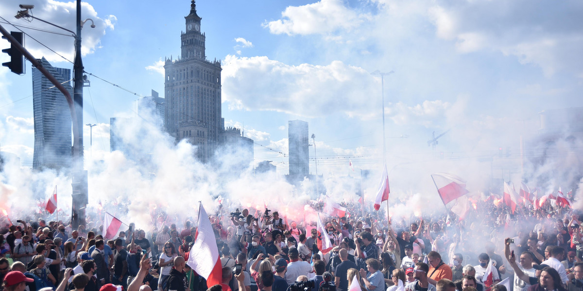 Tak Warszawa uczciła 76. rocznicę Powstania Warszawskiego