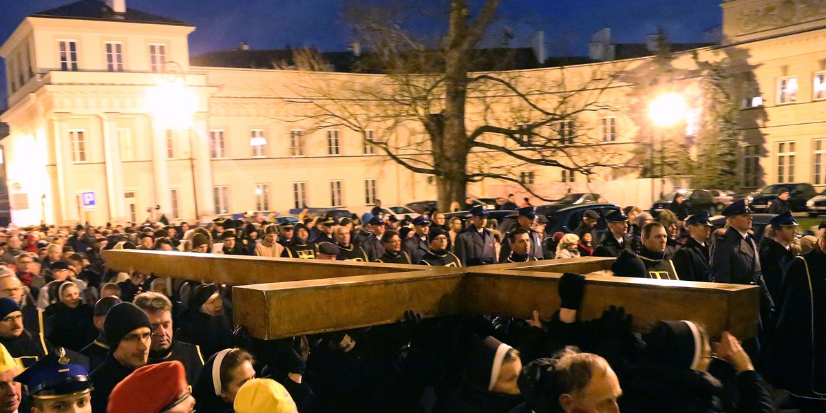 Centralna Droga Krzyżowa w stolicy