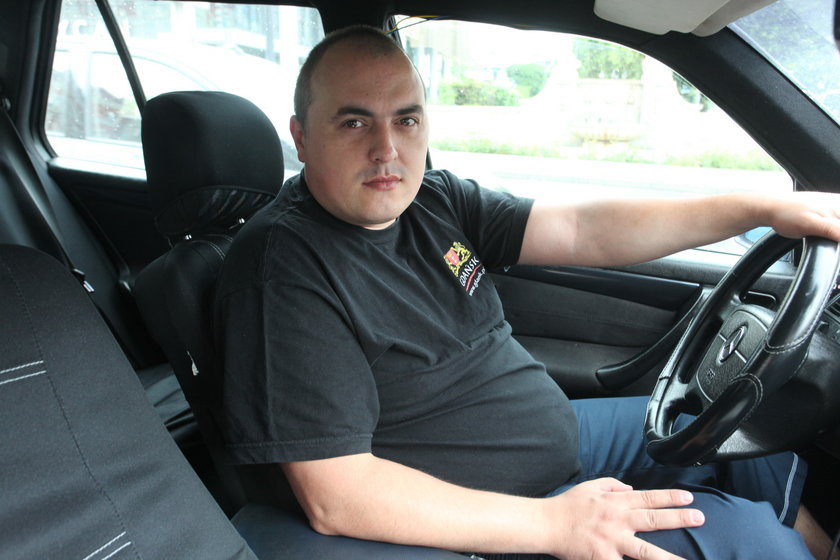Marcin Kozłowski (32 l.), kierowca z Gdańska