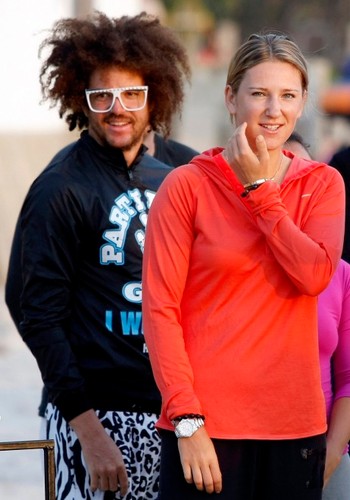 Victoria Azarenka i Redfoo