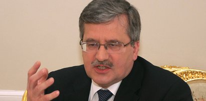 Bronisław Komorowski proponuje "gwiezdne wojny"