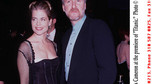 Linda Hamilton i James Cameron na premierze "Titanica", 1997 r. 