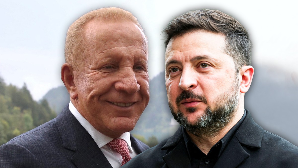 Bedžet Pacoli i Volodimir Zelenski 