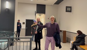 Čeda Jovanović i Aleksandar Kos, paparaco