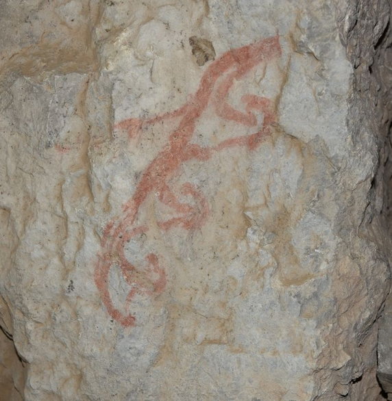 Hieroglify z tunelu pod Yerkapi