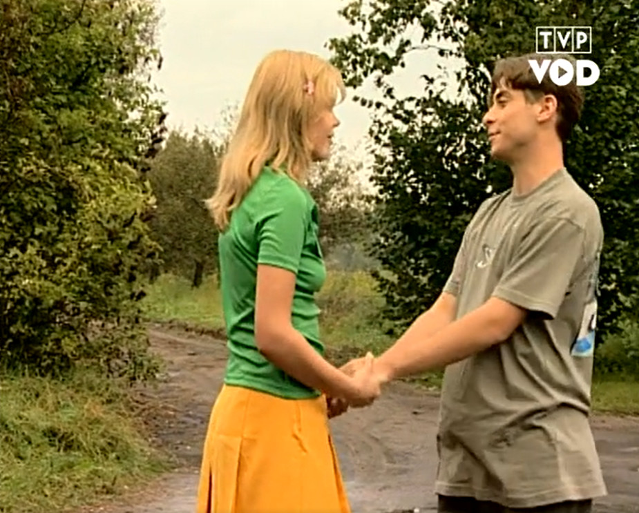 Kadr z serialu "M jak miłość"