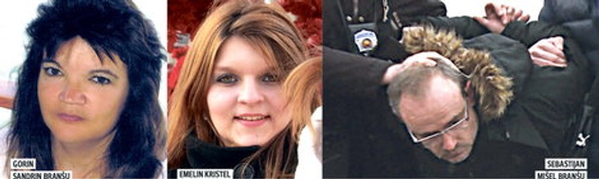 Otmičari: Sandrin, Kristel i Sebastijan