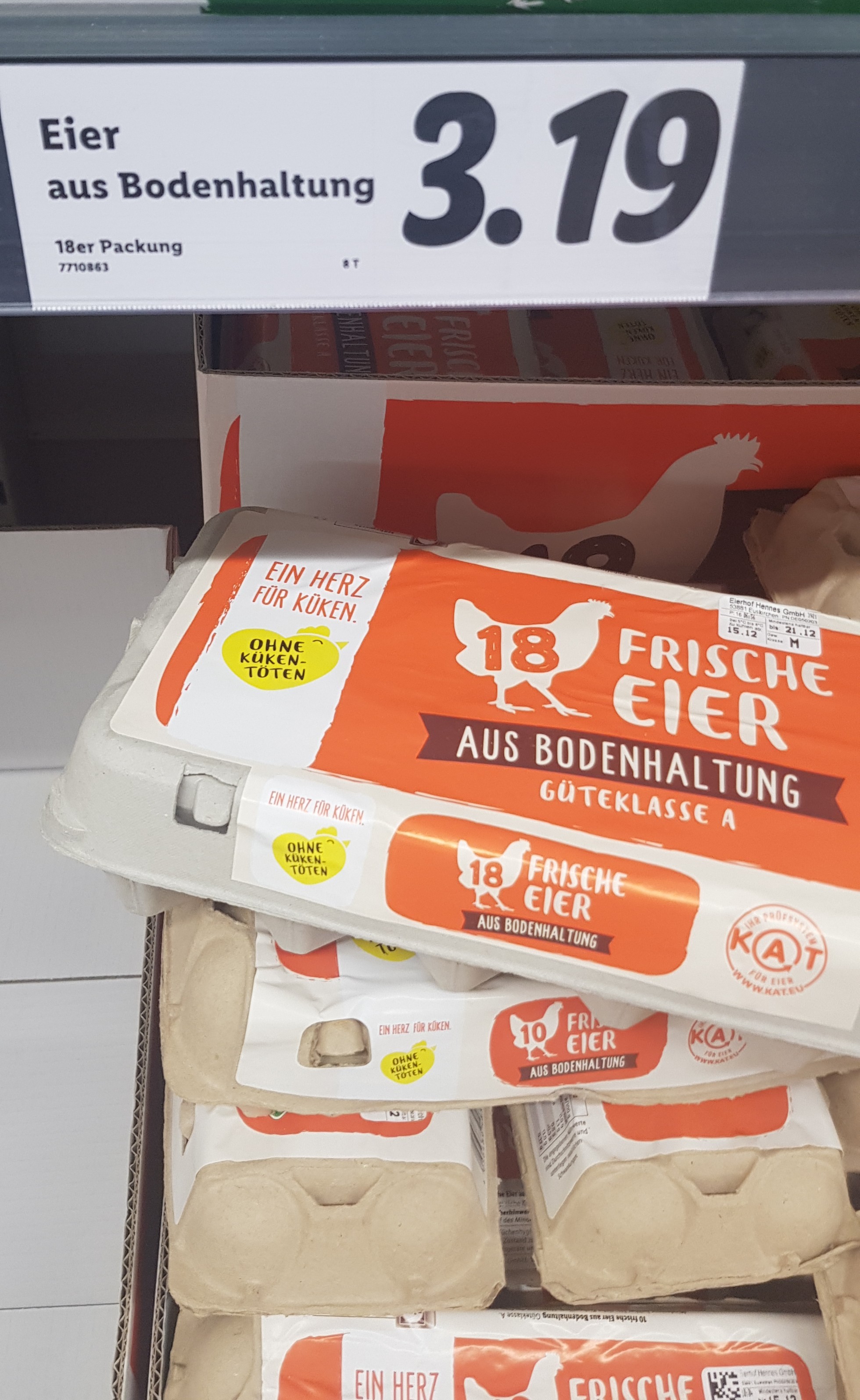Jozef prezradil, za akú cenu kupuje vajcia v Nemecku. 
