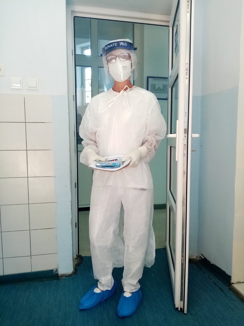 Vaspitačica Zorica Keleman spremna za rad sa decom obolelom od kovida